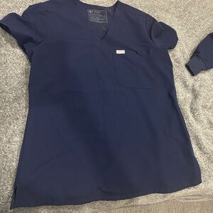 Navy Blue Figs Scrub Set Size Sm